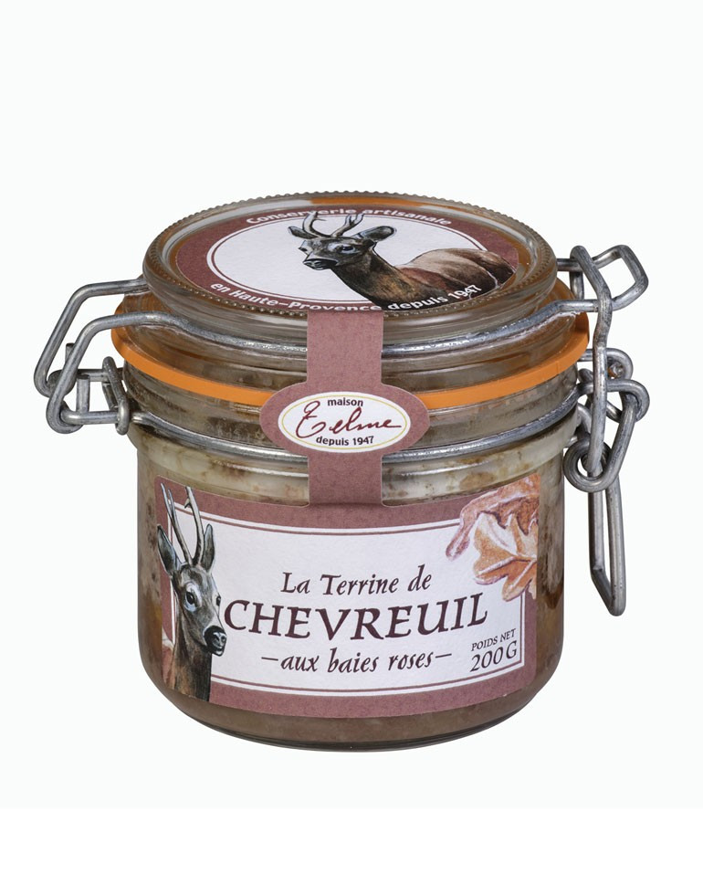 Terrine de chevreuil aux...